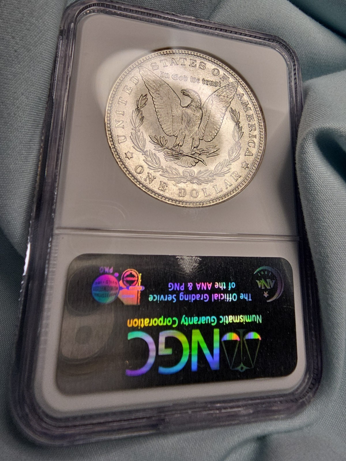 1886 Morgan Silver Dollar NGC MS-64 Brilliant Vam