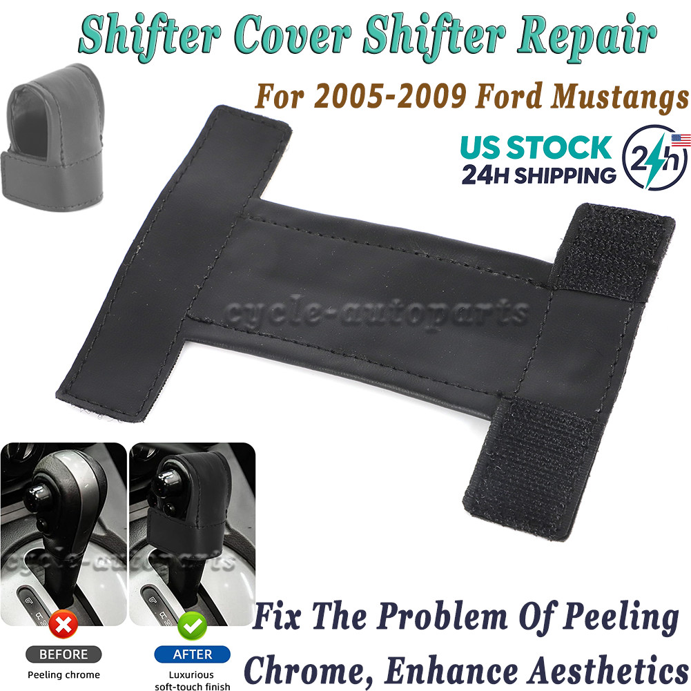 For Mustang Shifter Cover Shifter Repair 05-09 Peeling Chrome Enhance Aesthetics