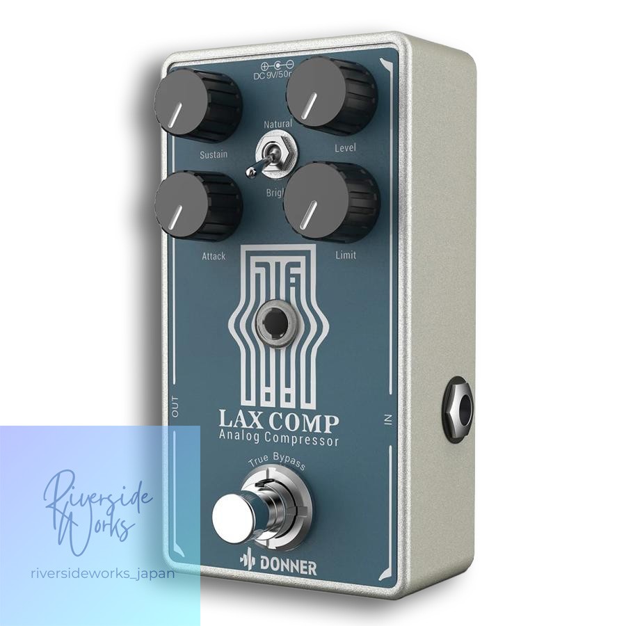 Donner LAX COMP Guitar Compressor Pedal for Musicians