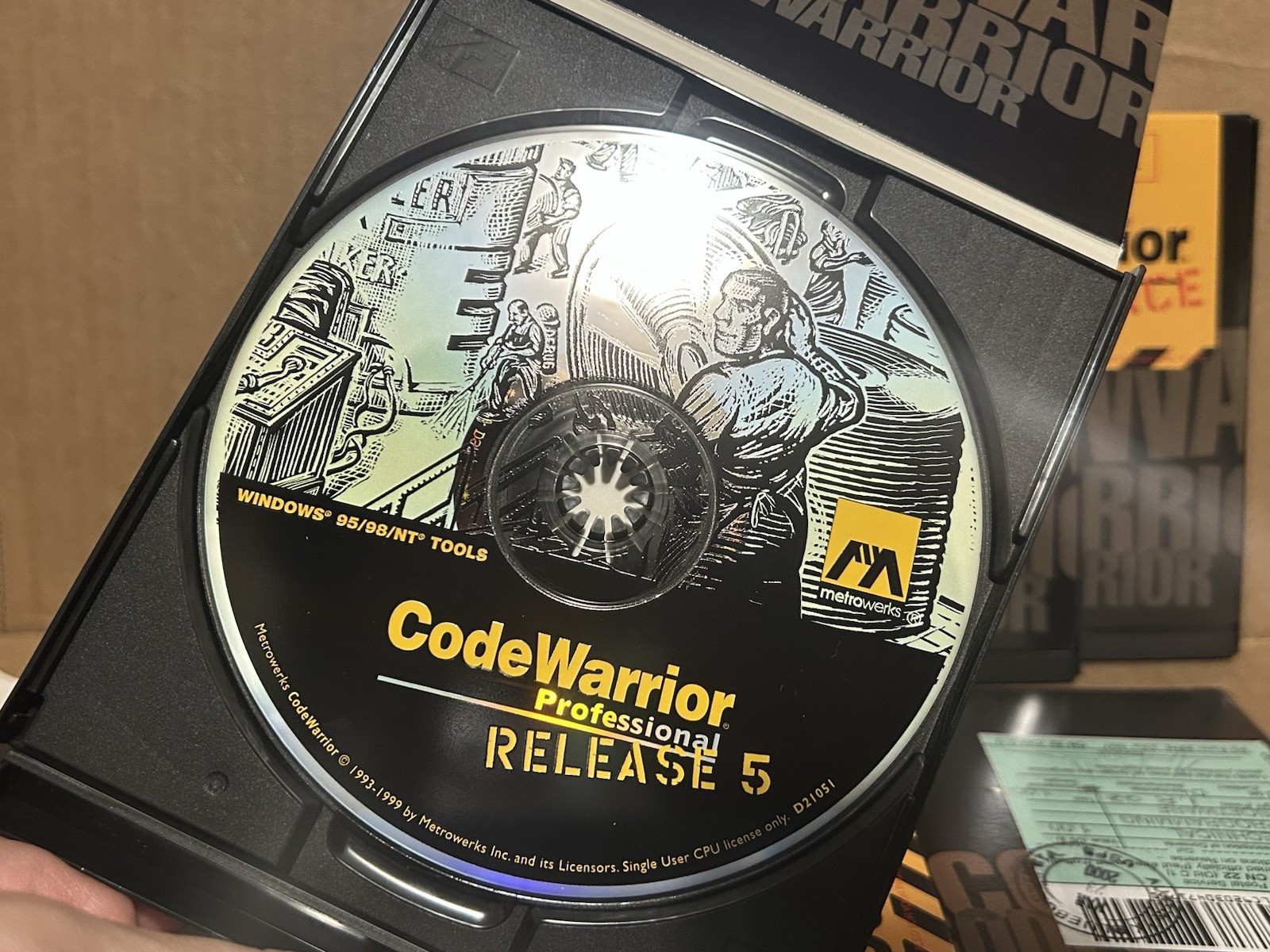 Code Warrior Professional Release 5 Academic Windows Mac OS Tool/Reference + 5.3