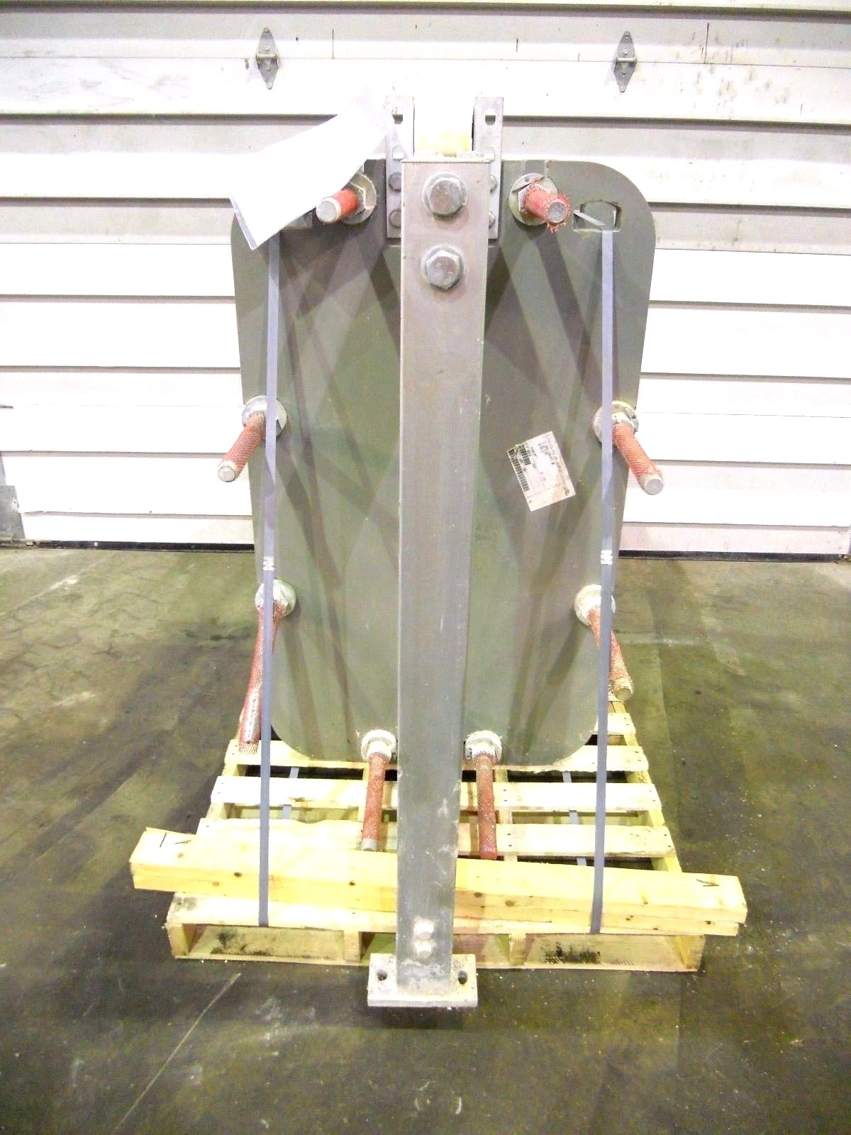 MZ-593, ITT P43 PLATE HEAT EXCHANGER. 0.5MM. 304SS. 122 PLATE. 5-414-23-122-002.