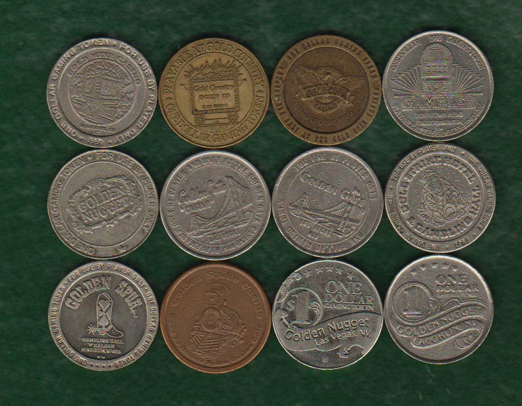 CASINO GAMING TOKEN - YOU PICK THE ONE YOU WANT - G - VEGAS / RENO / MORE