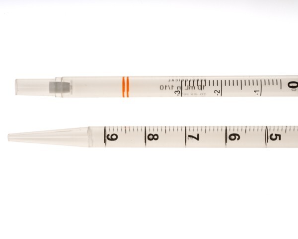 CELLTREAT 10mL Pipet, Bulk Packed in Bags, Sterile 229240