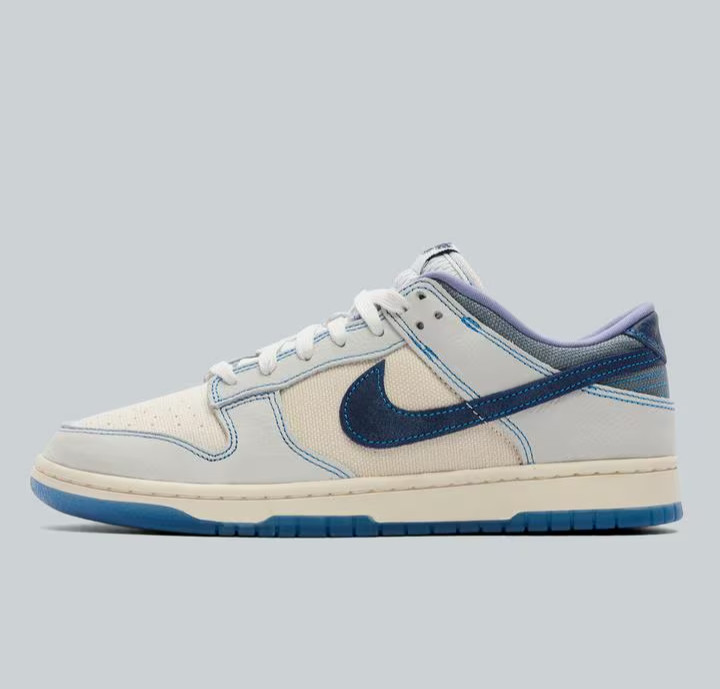 Nike Dunk Low Canvas in Summit White and Blue All Sizes Limited Stock