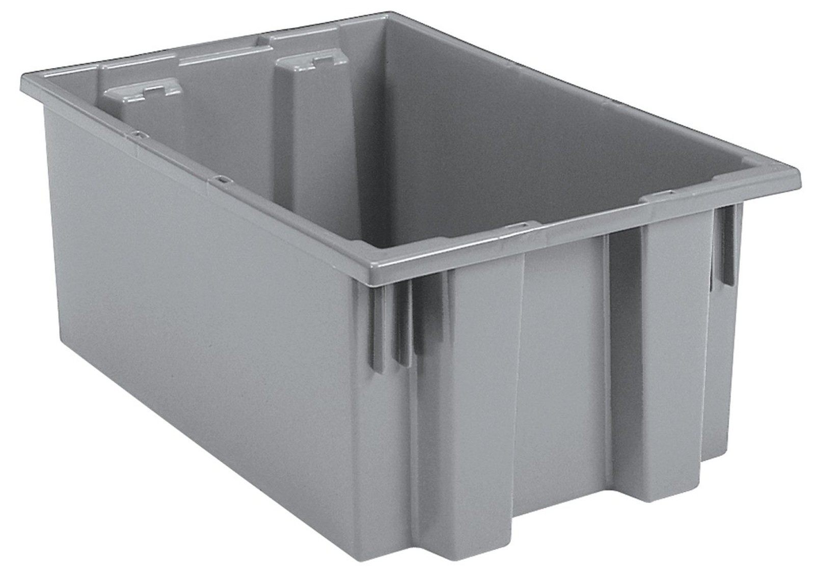 Akro-Mils 35200 Nest and Stack Plastic Storage Container and Distribution Tot...