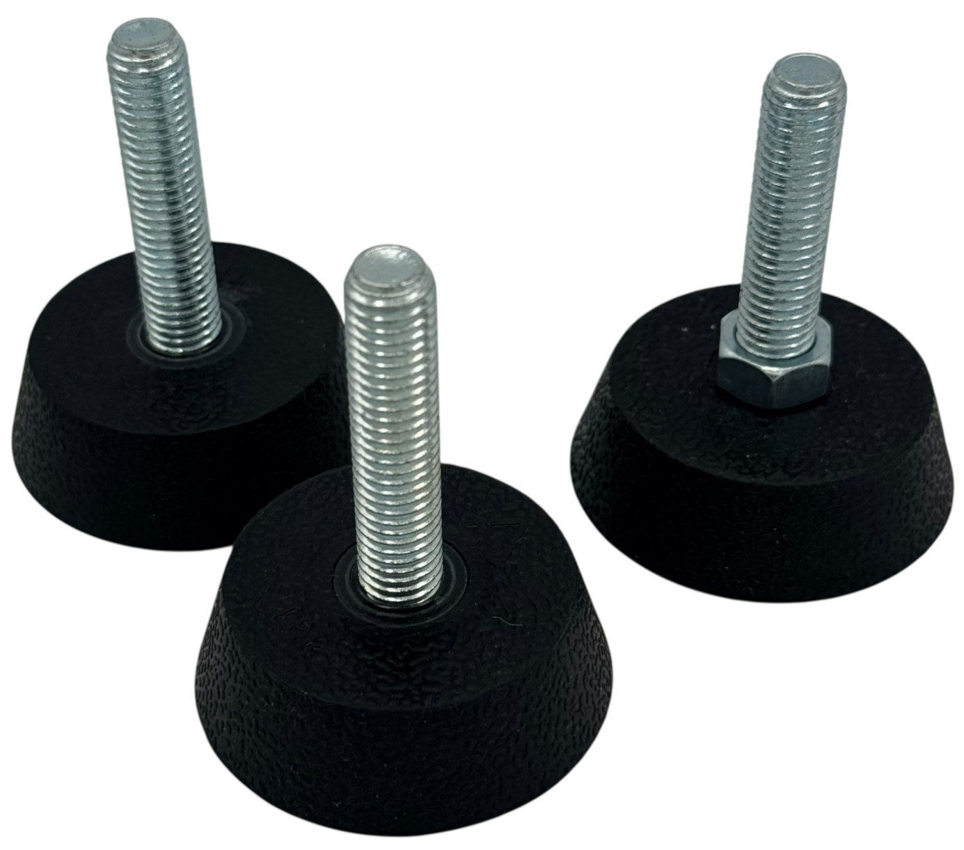 Leveling Screws for Peloton Exercise Bike - Foot Pads Stainless Steel 3/8"  3 Pk
