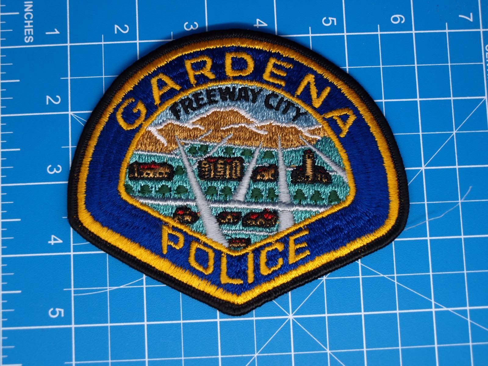 Gardena California Police patch
