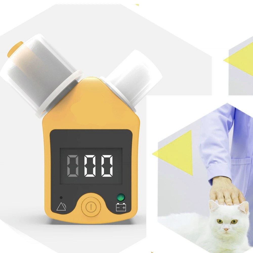 SHBTA01 Pet Breathing Monitor, Auto Wake Up & Apnea Alarm, 40H Battery