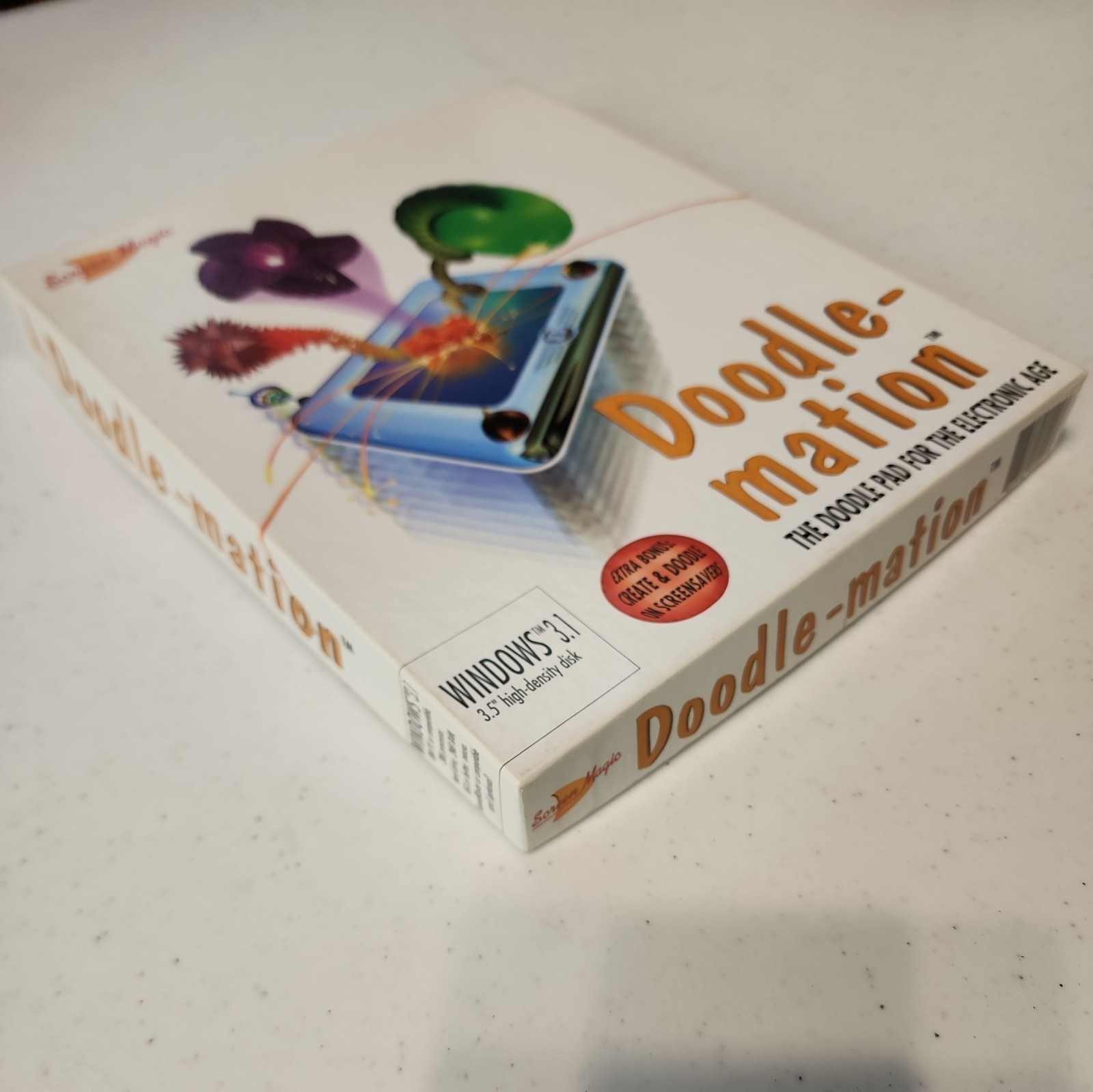 Doodle-Mation Doodle Mation for PC WINDOWS, Screen Magic - BIG BOX RARE VINTAGE