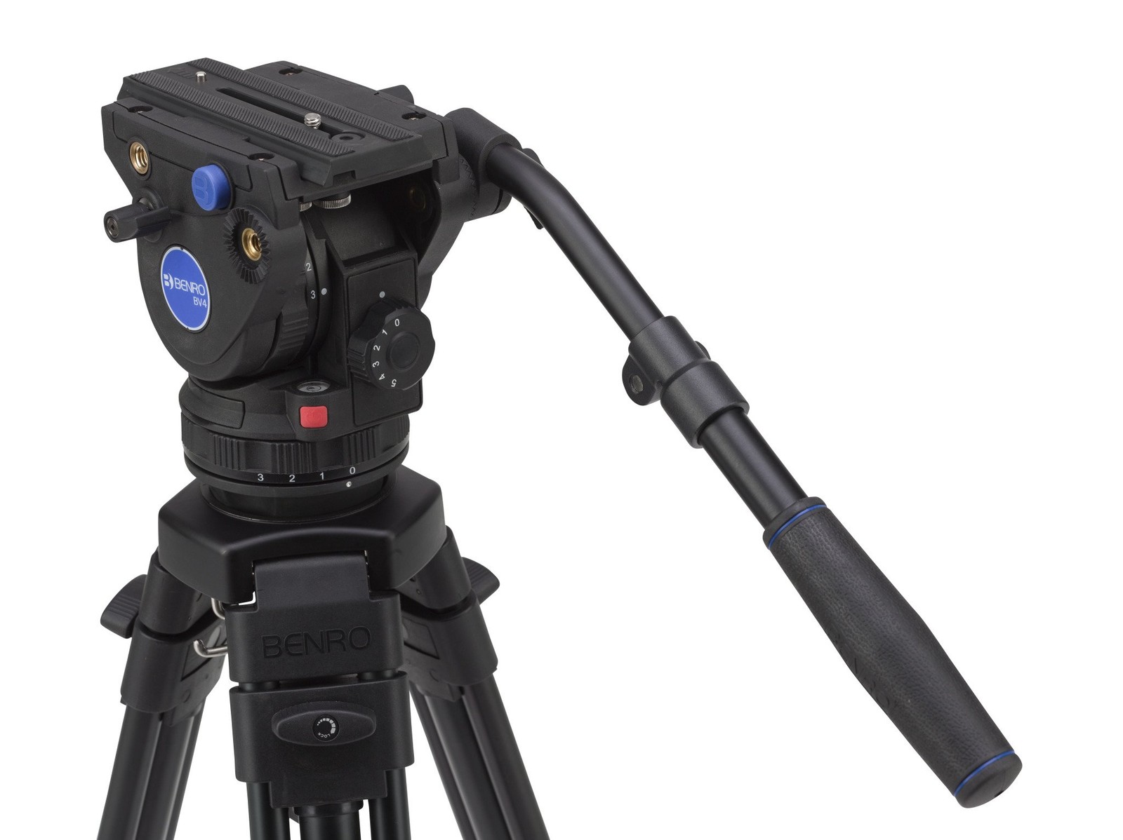 Benro 75mm Video Head, 6-Step Counterbalance, 4 Step pan & tilt Movements