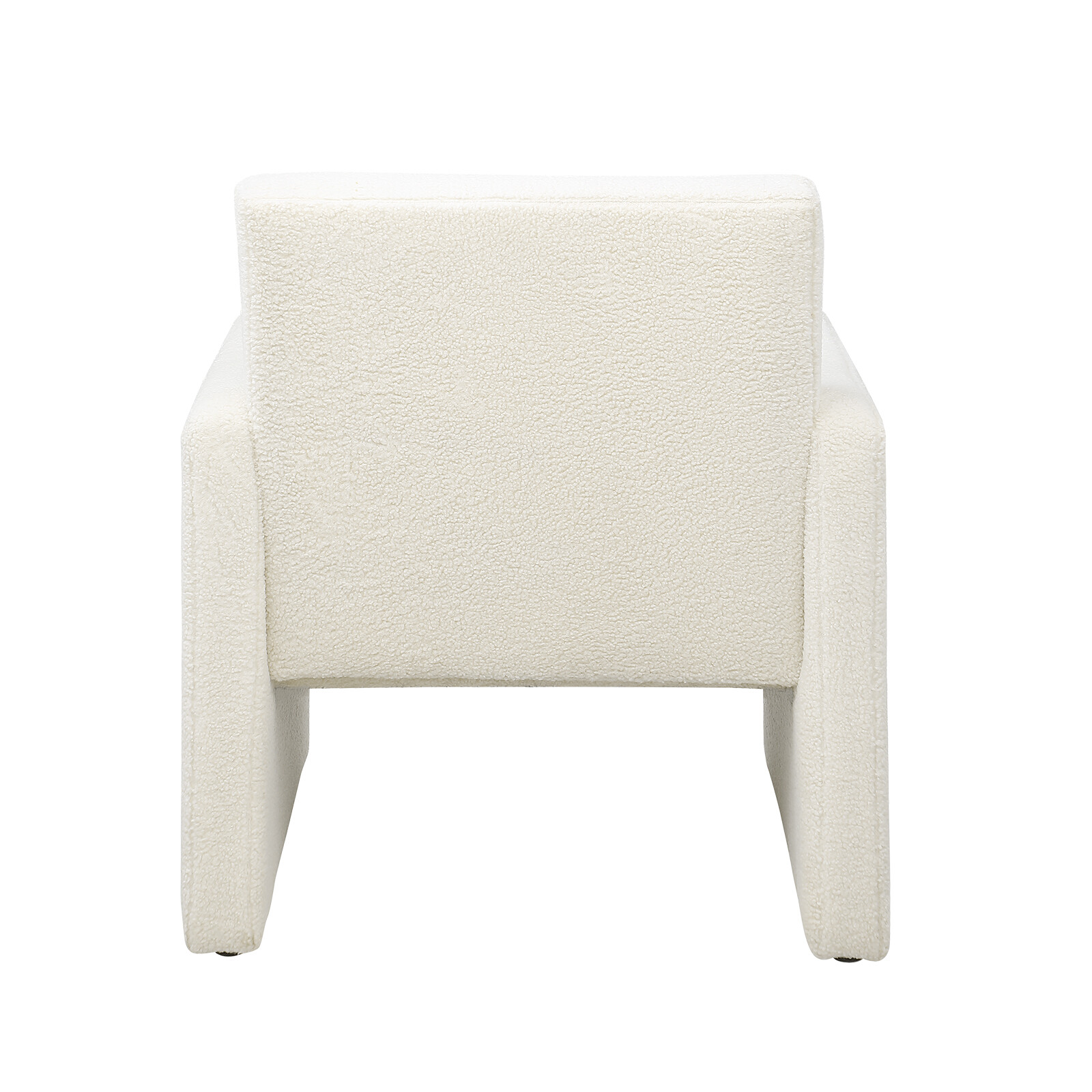 1/2 X Modern Sofa Lamb Fabric Armrest Single Sofa Chair for Bedroom Living Room