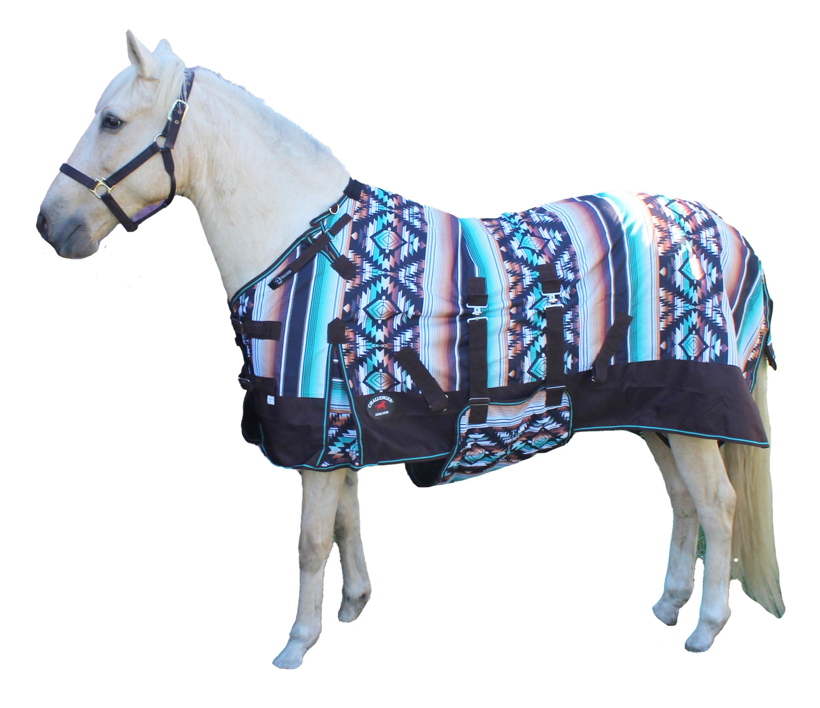 1200D Horse Turnout Waterproof Heavy Weight Winter Blanket 5BPrint