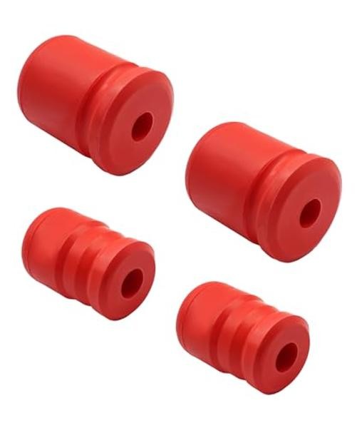 4 Pcs Front and Rear Bump Stop Set Fits For Jeep Wrangler JK JKU Sport Rubicon