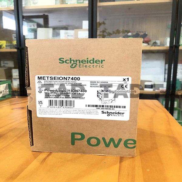 Brand NEW Schneider METSEION7400 63rd Harmonic Analysis Power Meter Free Ship