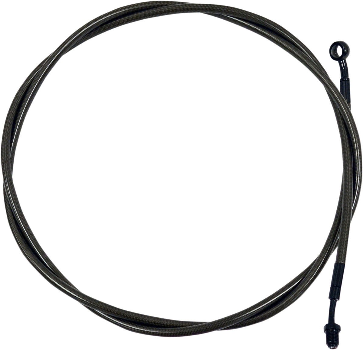 LA Choppers Clutch Cable Midnight Braided 15-17" Ape #LA-8210C16M