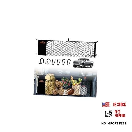 Truck Bed Cargo Net for 2019-2026 Chevy Silverado & GMC Sierra