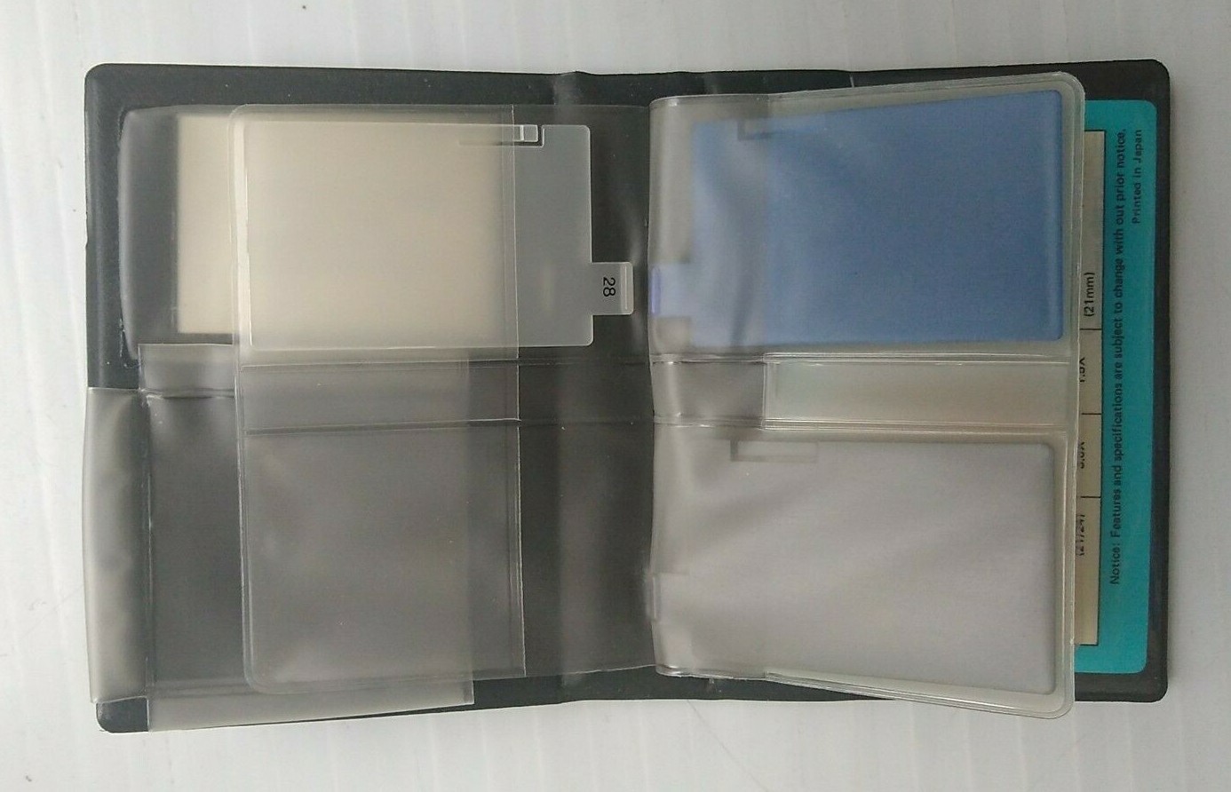 Sunpack Electronic Flash Accessory Filter Kit for Flash Units Incomplete
