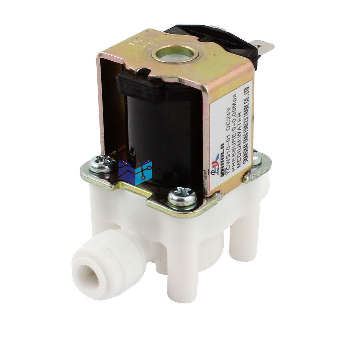 YCWS10-01 DC24V Water Dispenser 6.35mm Tube Outer Dia Inlet Solenoid Valve✦Kd