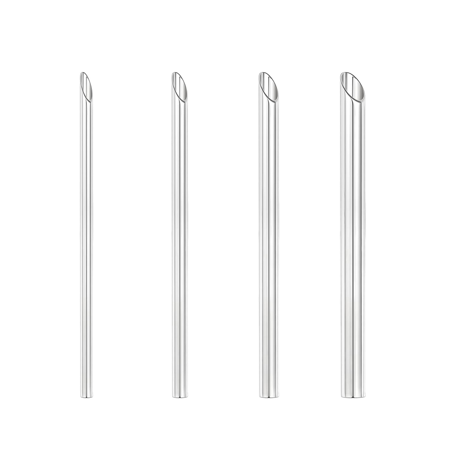 AccGin 4pcs 4 Pieces Connecting Pipe - Stainless Steel, 4Pcs pipe