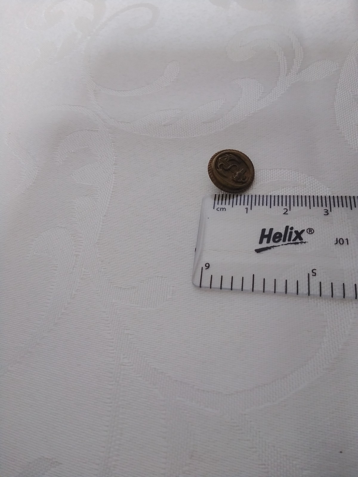 Brass Navy Uniform Button