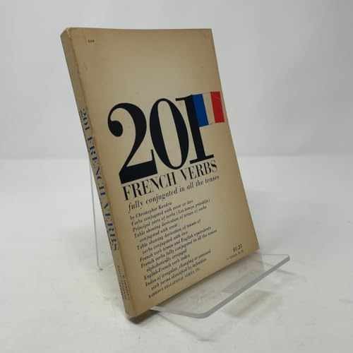 201 French Verbs Fully - Paperback, by kendris christopher - Very Good