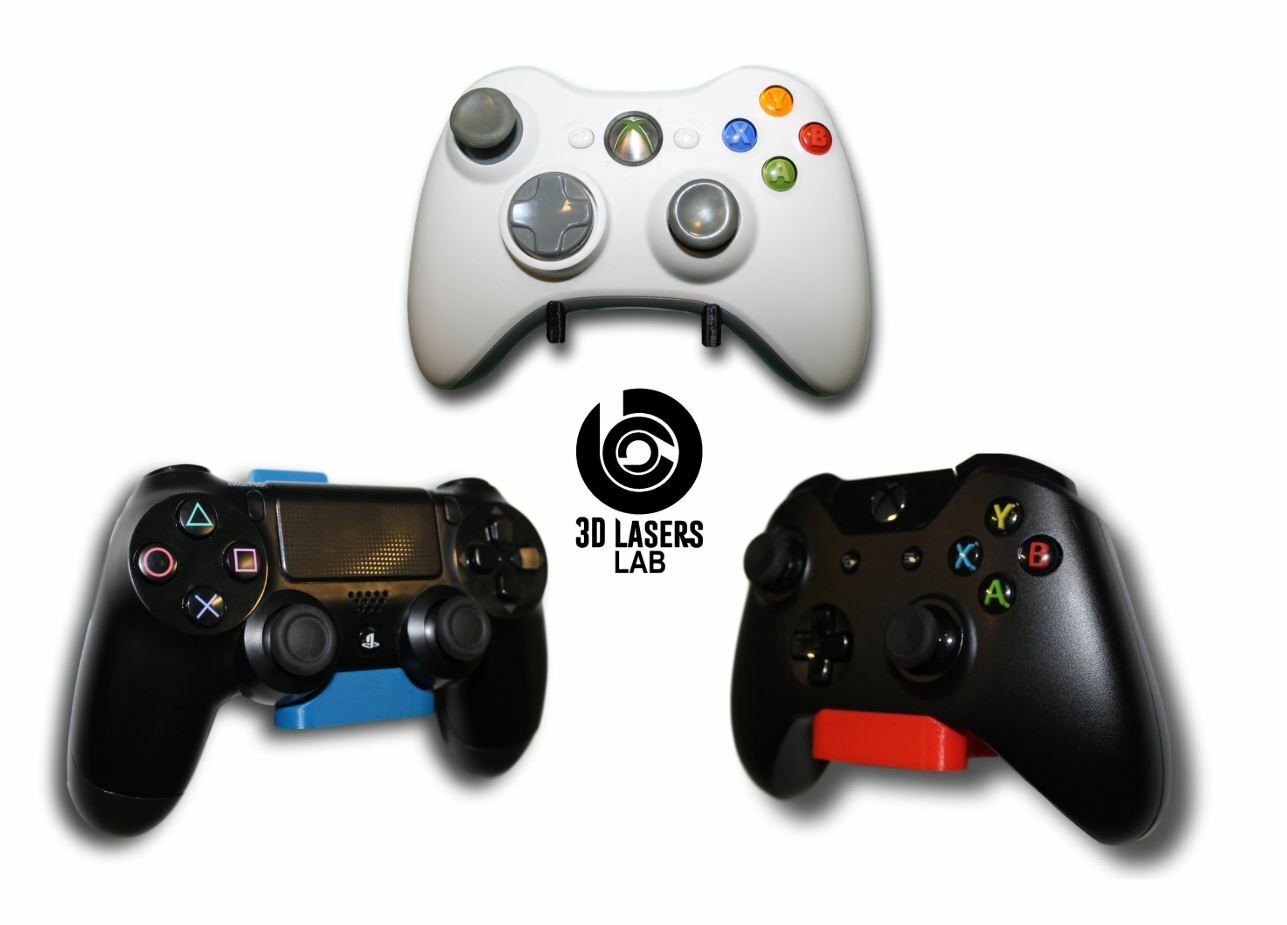 BUY 3 GET 1 FREE| XBOX 360 Controller Wall Mount/Display, Damage-Free, Microsoft