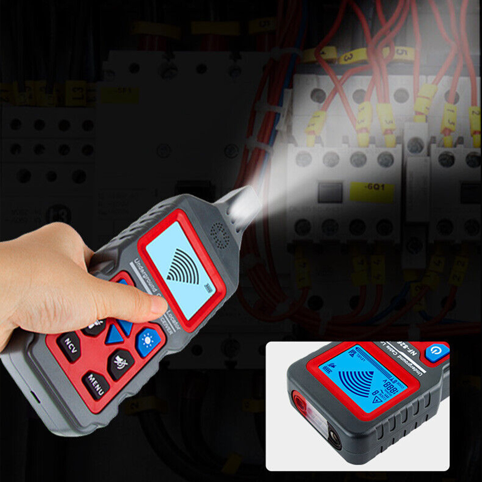 NF-826 Underground Cable Tester*1 Electrical Locator Wire Tracker Detection Wall