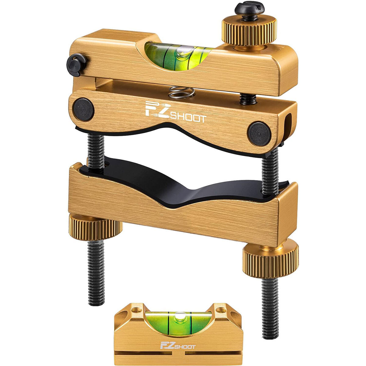 Scope Bubble Level with Magnetic Bottom + Barrel Clamp Scope Leveling Tool Combo