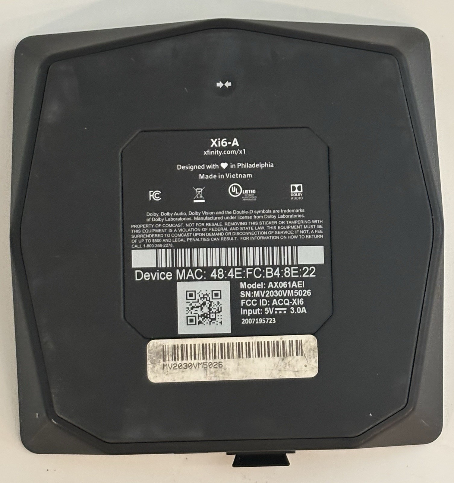 Xfinity Xi6-A Streaming TV Box