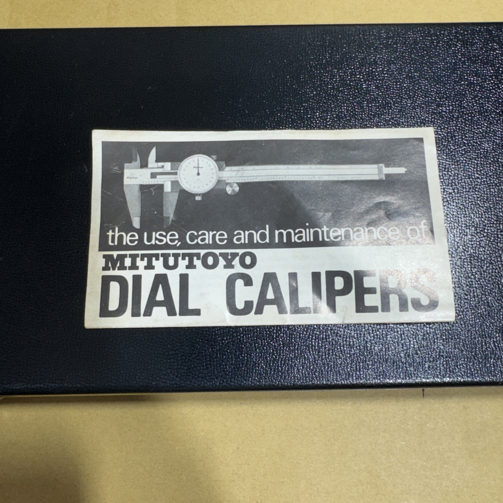 Mitutoyo dial caliper 12inch 505-628