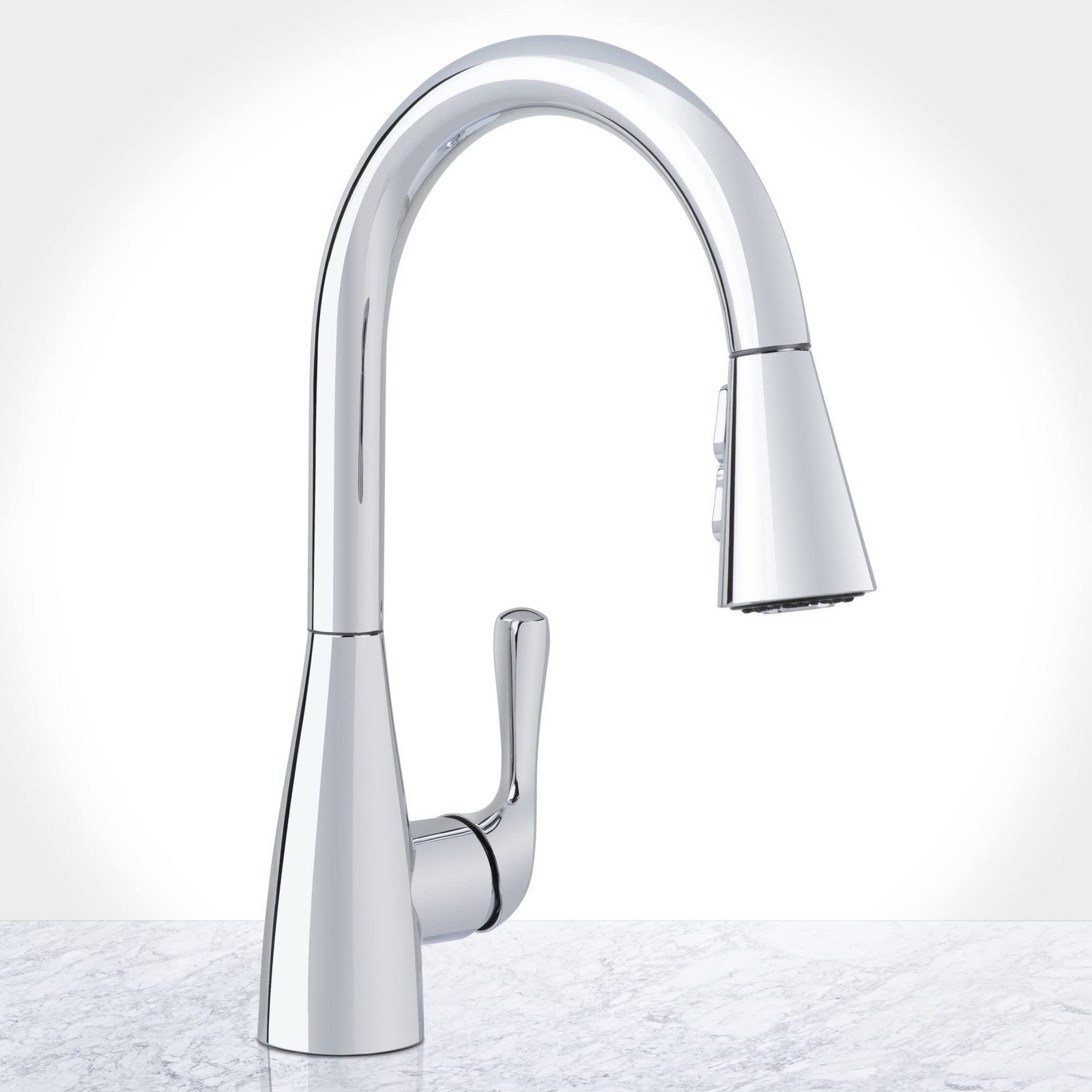 Miseno MNO335 1.75 GPM Single Hole Kitchen Faucet Polished Chrome