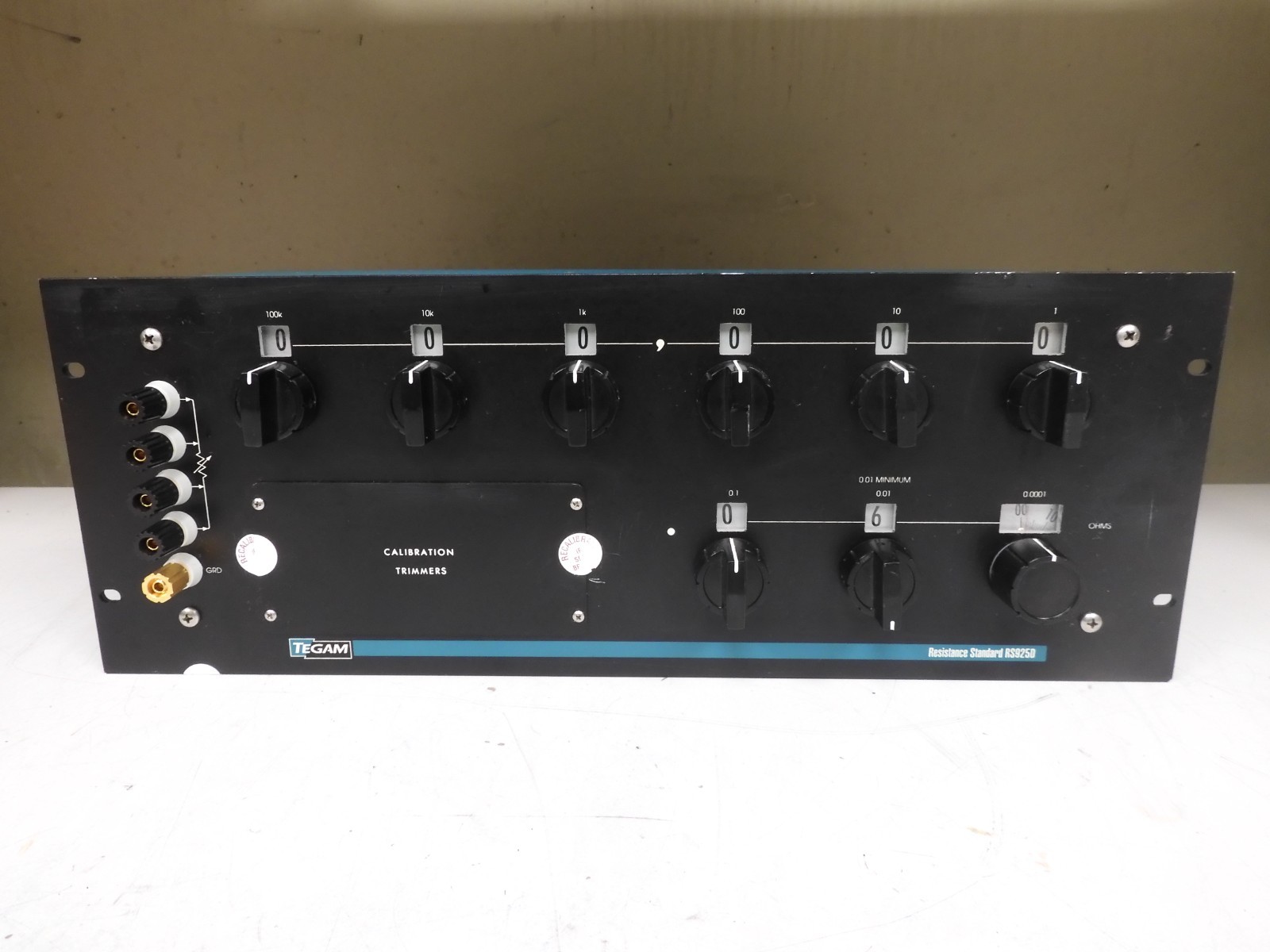 Tegam  - model RS925D - Resistance Standard - QF70