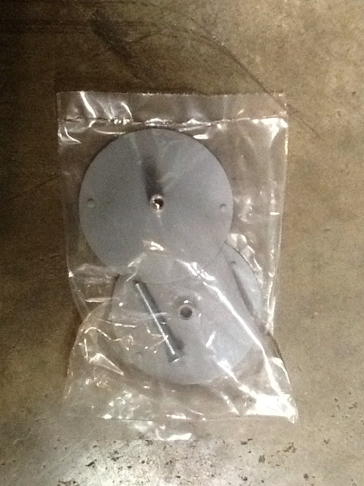 New Primed 2 11/16" Door Knob Hole Cover Plate ,BD-6
