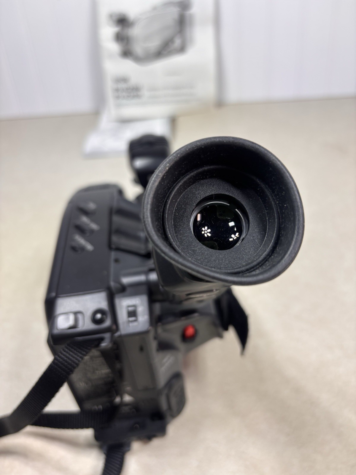 Panasonic Palmcorder IQ Intelligent Camcorder /Instructions NO BATTERY UNTESTED
