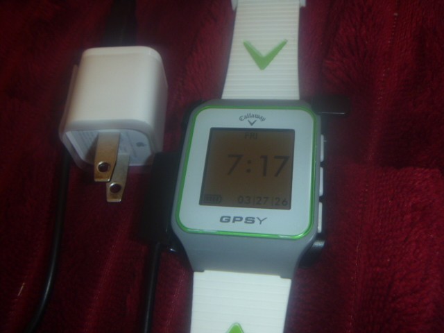 CALLAWAY GPSY GOLF RANGEFINDER GPS WATCH