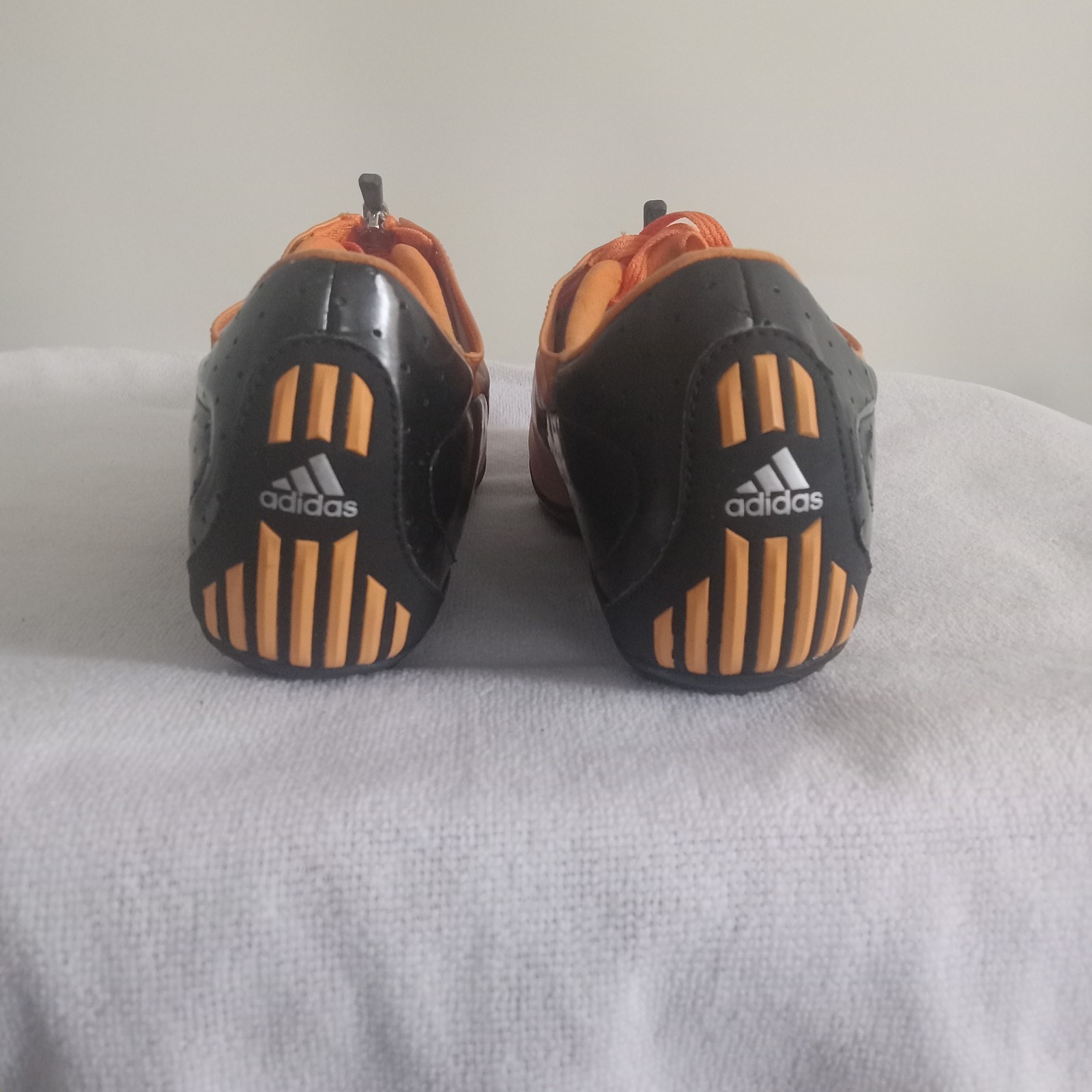 NWT ADIDAS 2007 ADISTAR DEMOLISHER SPRINT CLEAT MENS Sz 12 ORANGE RUNNING 114510