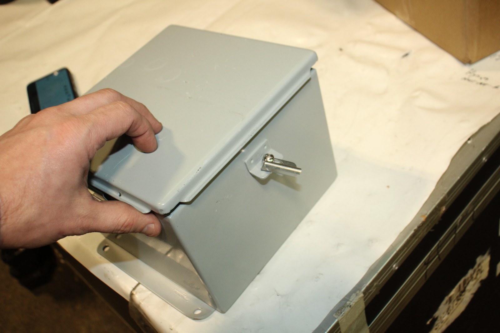 Hoffman Nvent Continuous Hinge Junction Box A8086CHNF