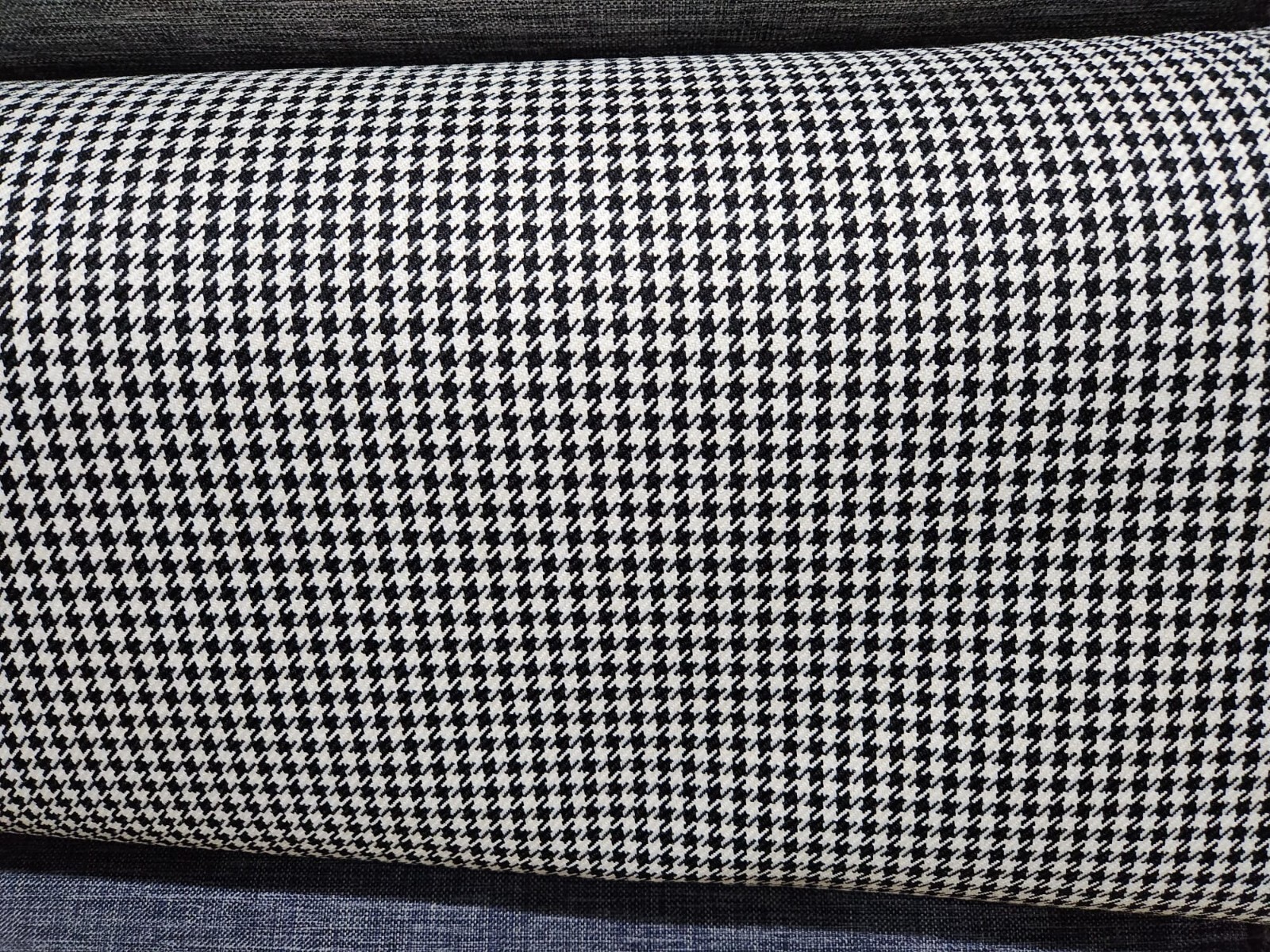 NEW  Sitting Fabric Car Upholstery of PORSCHE ‘Pepita’(Hounds tooth) Black/White