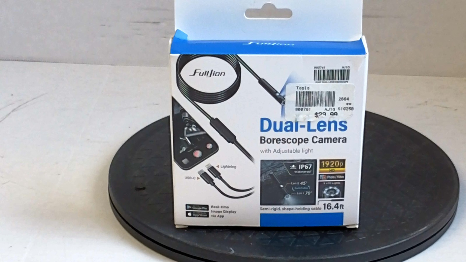 FullJion Dual-Lens Borescope Camera