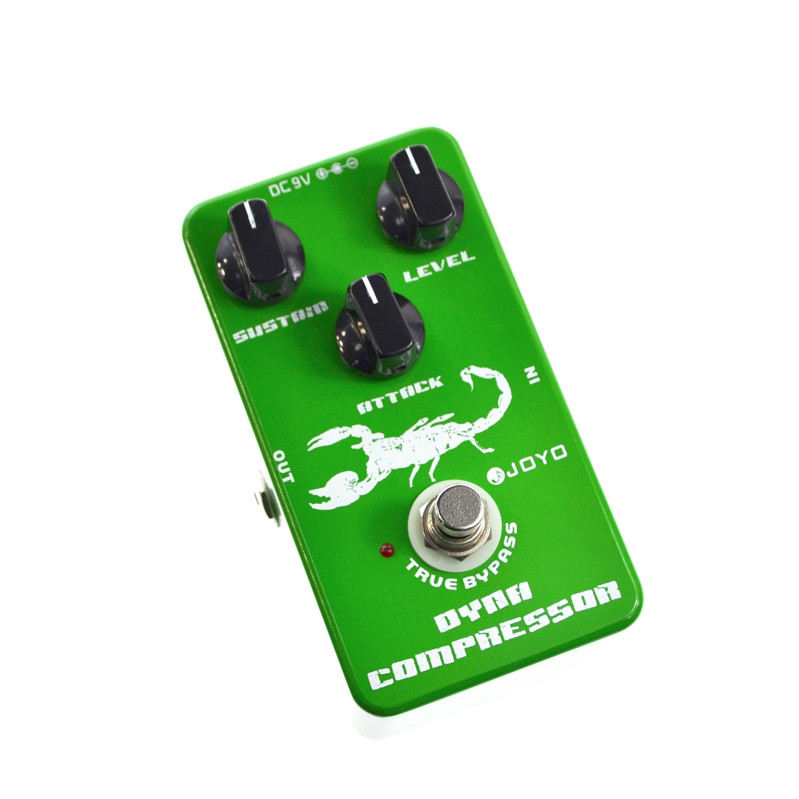 JOYO JF-10 Dynamic Compressor Guitar Effect Pedal - True Bypass, DC 9V and Ba...
