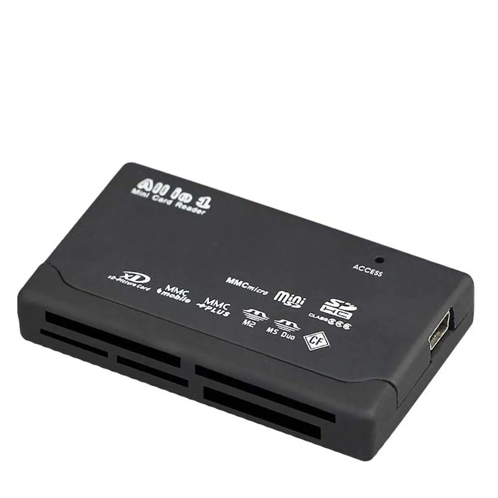 All In One Memory Card Reader 480Mbps USB External Cardreader SD SDHC MMC M2 MS