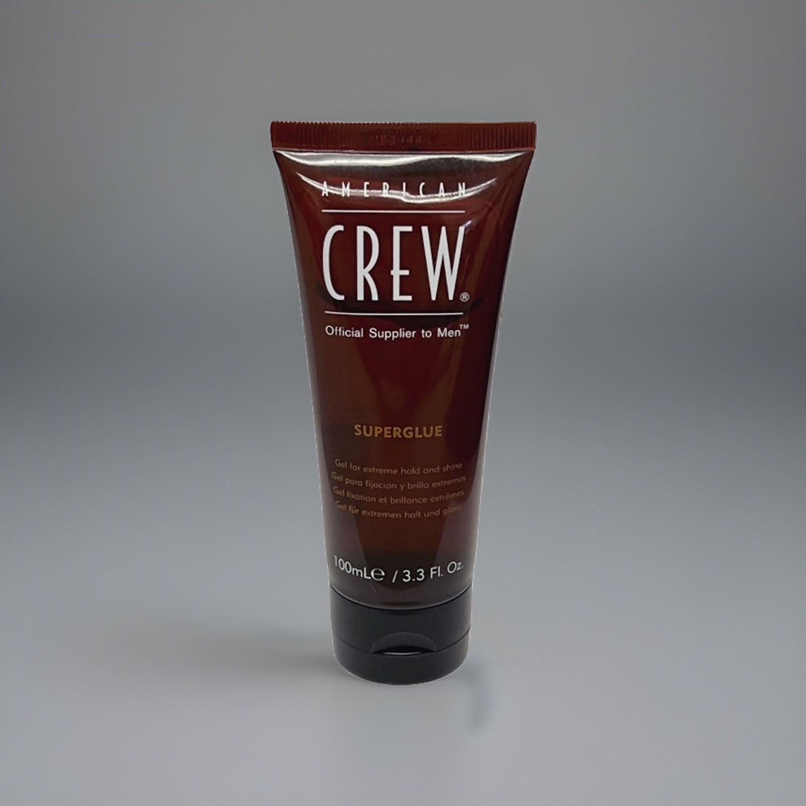 New American Crew Classic SUPERGLUE Gel For Extreme Hold & Shine 3.3 Fl. Oz.