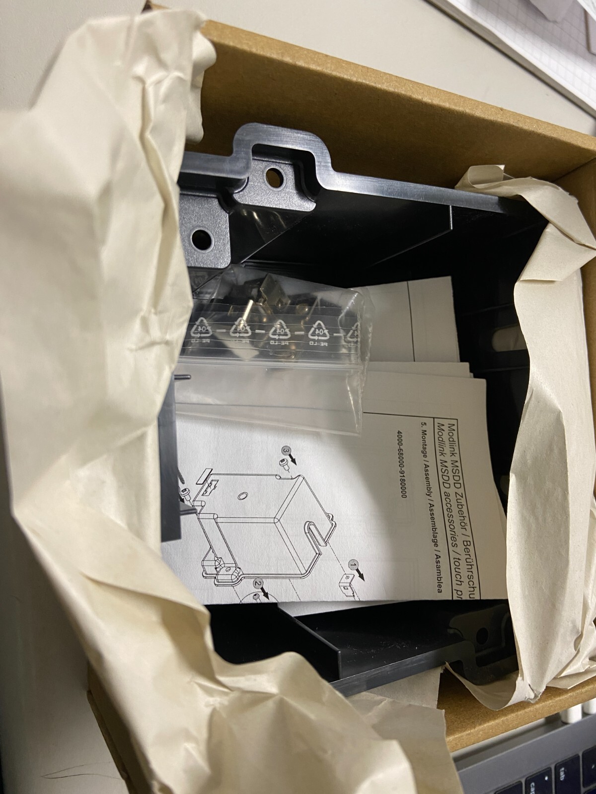 MURR ELEKTRONIK 4000-68000-9140000, MODLINK MSDD TOUCH PROTECTION BOX, N #316374