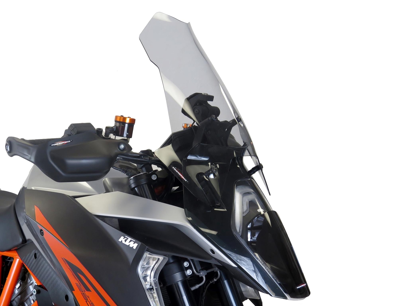 KTM 1290 Super Duke GT 16-17 Light Tint (450mm high) Flip/Tall SCREEN Powerbronz