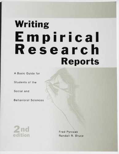 Writing Empirical Research Reports: A - Paperback, by Pyrczak Fred - Very Good