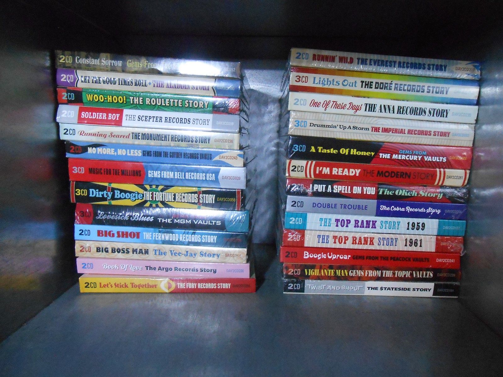 NEW $8 SALE "Records Story" Various Record Label Sets CD U Pick Jetset-Music