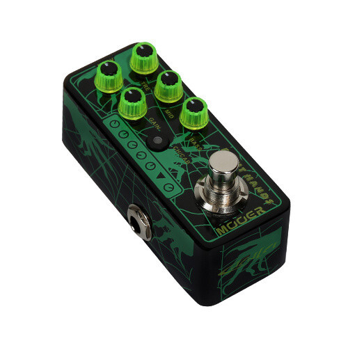 Rare China only Mooer 8 hands Green-Chen Lei Tang Dynasty Signature preamp pedal