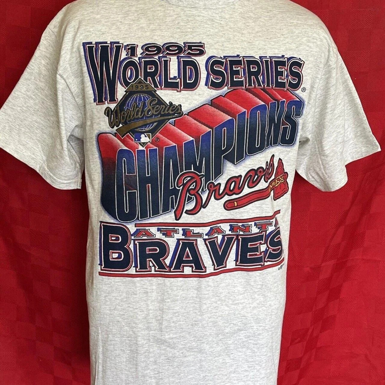 Atlanta Braves MLB 1995 World Series Champions Baseball Team Shirt VN0483