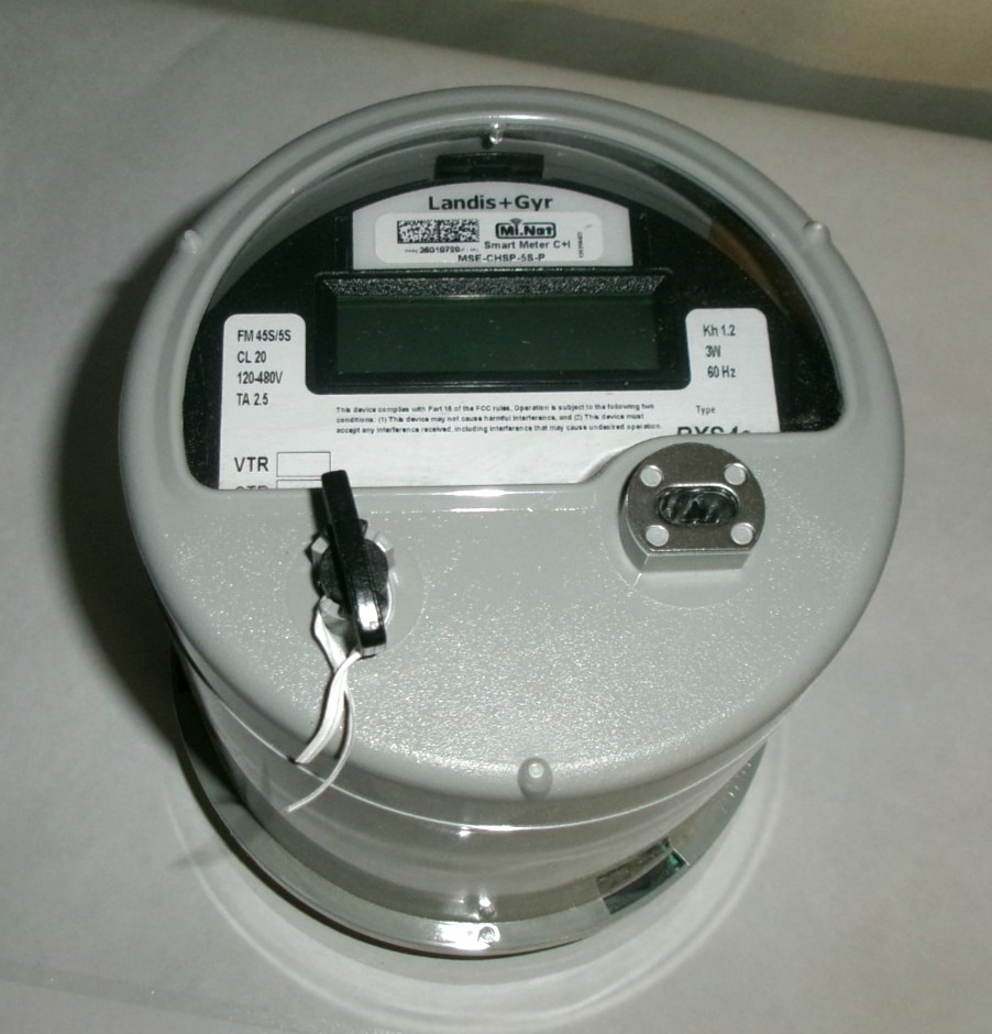 Landis+Gyr Watthour Meter NEW Smart Meter with LOCKING CASE