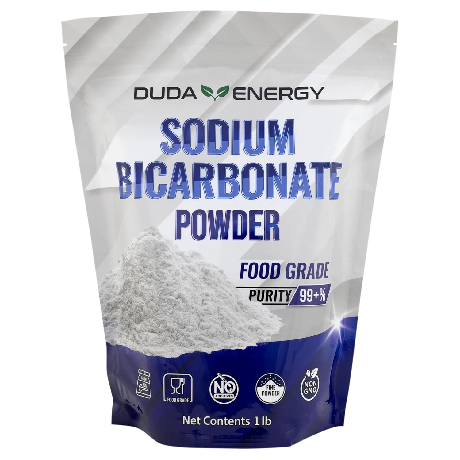 1 lb USP Pure Sodium Bicarbonate Powder Organic Food Grade Pure Baking Soda